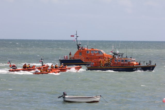 Lifeboat Launch Day